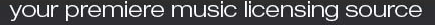 your premiere music licensing source